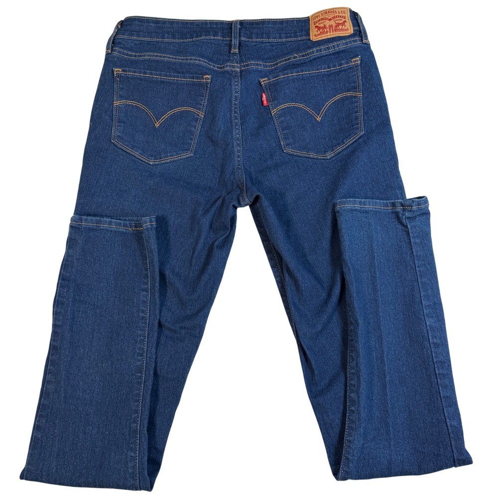 Levi Strauss & Co Womens Jeans W29 L32 Dark Wash‎ Stretch Denim Pants